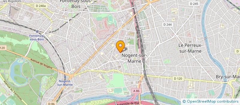 localisation de l'entreprise MONSIEUR REGIS MONNET à NOGENT-SUR-MARNE
