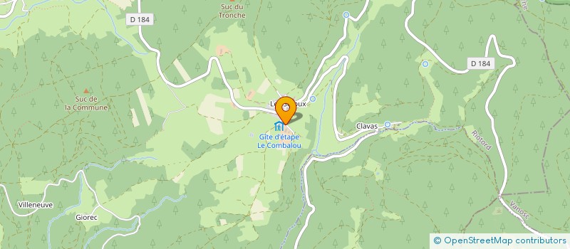 localisation de l'entreprise MONSIEUR REGIS MONTEYRIMARD  RIOTORD