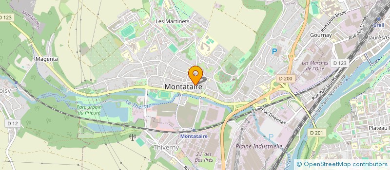localisation de l'entreprise MONSIEUR REGIS MOREL à SAINT-MAXIMIN