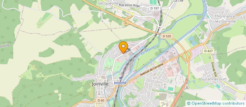 localisation de l'entreprise MONSIEUR REGIS MOREL à JOINVILLE