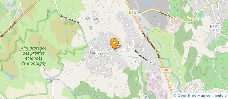 localisation de l'entreprise MONSIEUR REGIS MORELLON à MONTAGNY