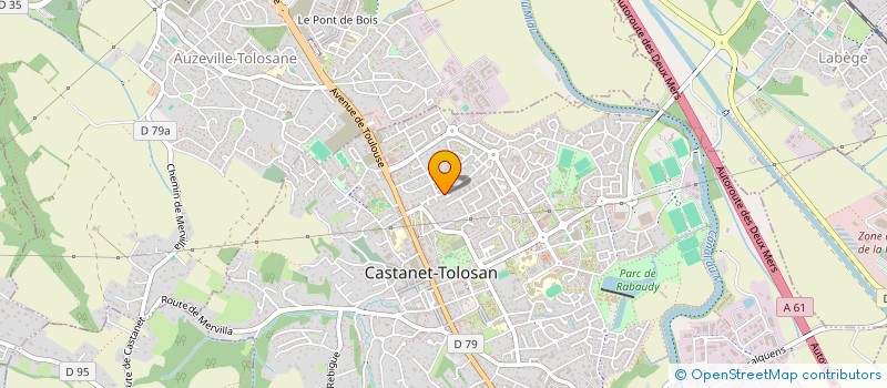 localisation de l'entreprise MONSIEUR REGIS MOULHERAT à CASTANET-TOLOSAN