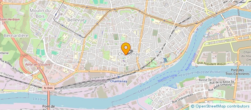 localisation de l'entreprise MONSIEUR REGIS MOULIN à NANTES
