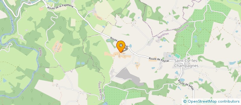 localisation de l'entreprise MONSIEUR REGIS NEGRIER  SAVIGNAC-LEDRIER