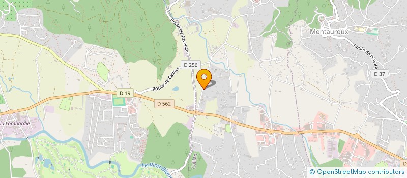 localisation de l'entreprise MONSIEUR REGIS NOIROT  CALLIAN