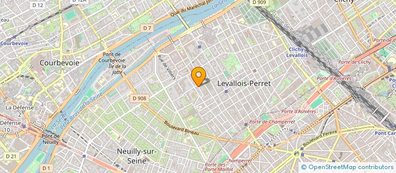 localisation de l'entreprise MONSIEUR REGIS OBERDORFF à LEVALLOIS-PERRET
