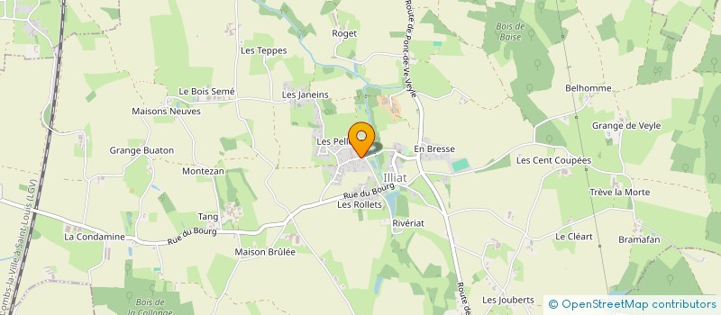 localisation de l'entreprise MONSIEUR REGIS OVISE  ILLIAT