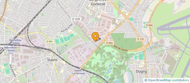 localisation de l'entreprise MONSIEUR REGIS PADUKIEWICZ à GARGES-LES-GONESSE