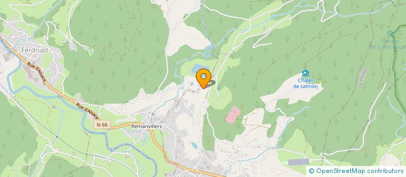 localisation de l'entreprise MONSIEUR REGIS PARET  RAMONCHAMP