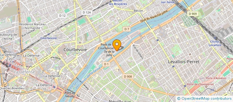 localisation de l'entreprise MONSIEUR REGIS PEFFAULT DE LA TOUR à NEUILLY-SUR-SEINE