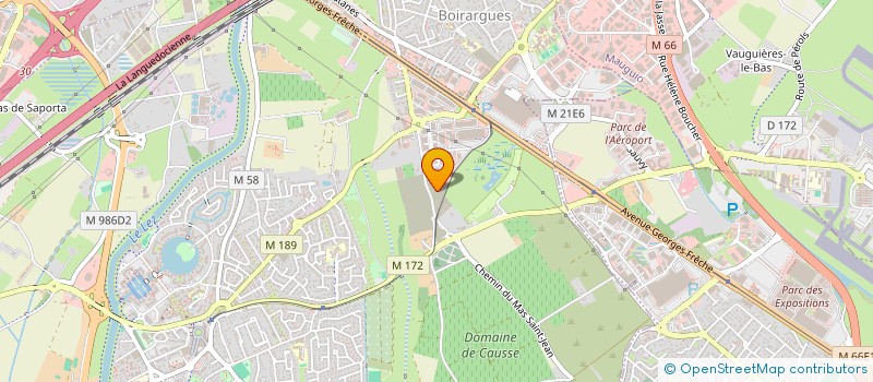 localisation de l'entreprise MONSIEUR REGIS PERET à LATTES