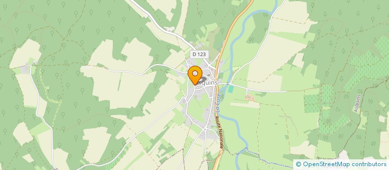 localisation de l'entreprise MONSIEUR REGIS PERREAU  ASQUINS