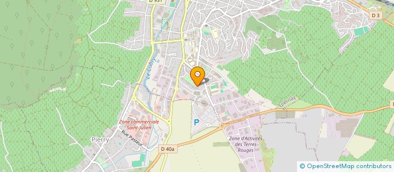 localisation de l'entreprise MONSIEUR REGIS PERRET  EPERNAY