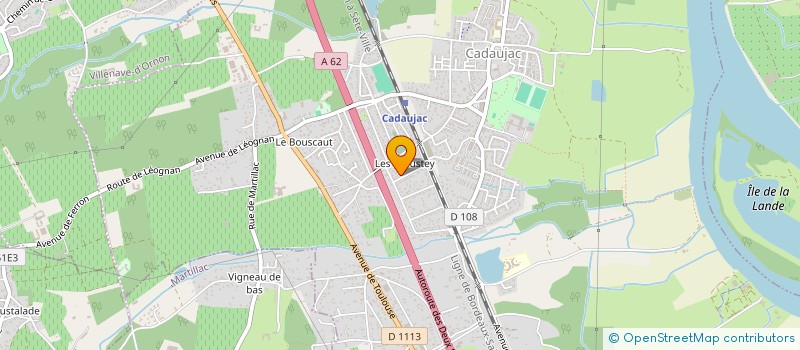 localisation de l'entreprise MONSIEUR REGIS PERRIER  CADAUJAC