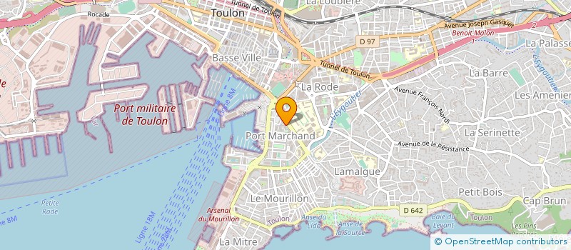 localisation de l'entreprise MONSIEUR REGIS PETION à TOULON