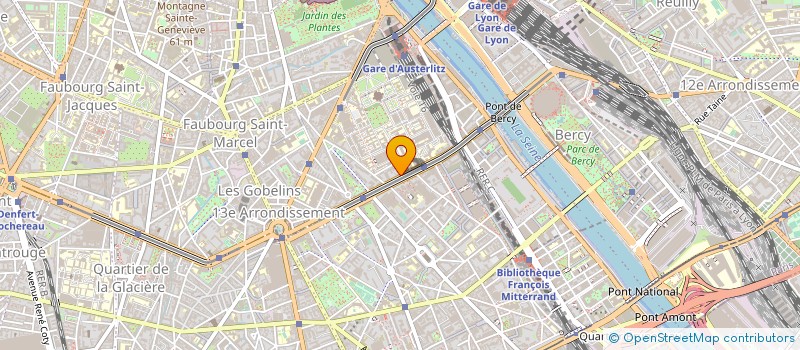 localisation de l'entreprise MONSIEUR REGIS PEYLET  PARIS