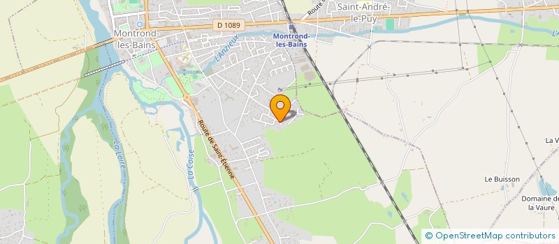 localisation de l'entreprise MONSIEUR REGIS PHAM  MONTROND-LES-BAINS