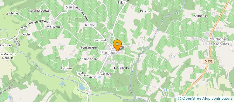 localisation de l'entreprise MONSIEUR REGIS PHLIPPOTEAU  MONBAZILLAC