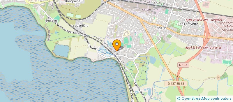 localisation de l'entreprise MONSIEUR REGIS PIGEAULT  AYTRE