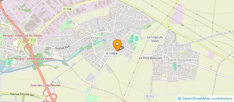 localisation de l'entreprise MONSIEUR REGIS PLOQUIN  PERIGNY