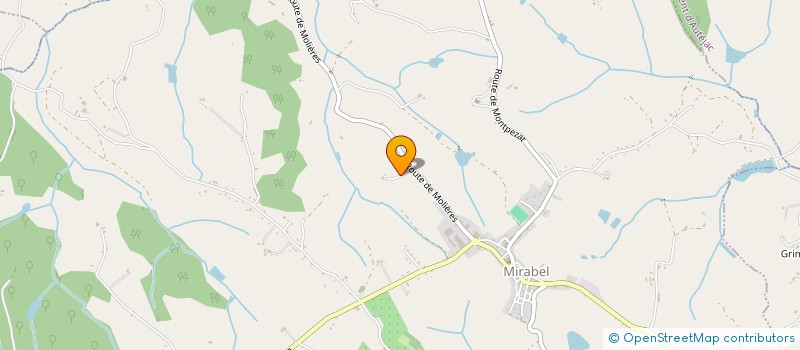 localisation de l'entreprise MONSIEUR REGIS PREVOT  MIRABEL