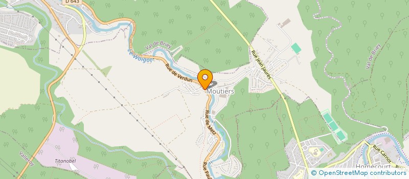 localisation de l'entreprise MONSIEUR REGIS PRINTZ à MOUTIERS