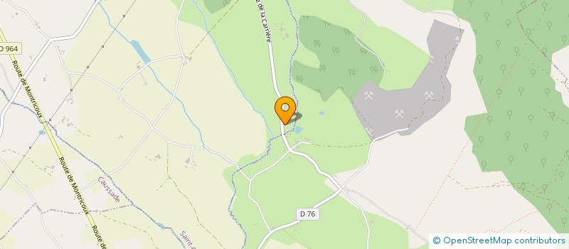 localisation de l'entreprise MONSIEUR REGIS PRUNET  SAINT-CIRQ