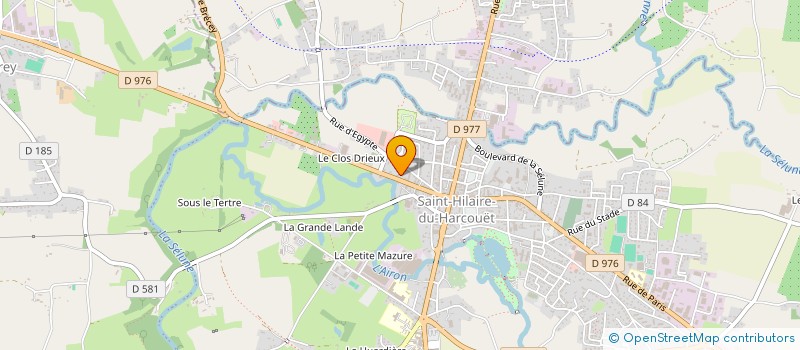 localisation de l'entreprise MONSIEUR REGIS PRUVOST  SAINT-HILAIRE-DU-HARCOUET