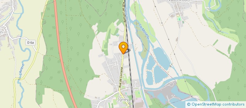 localisation de l'entreprise MONSIEUR REGIS QUARTIER DIT MAIRE  IGNEY
