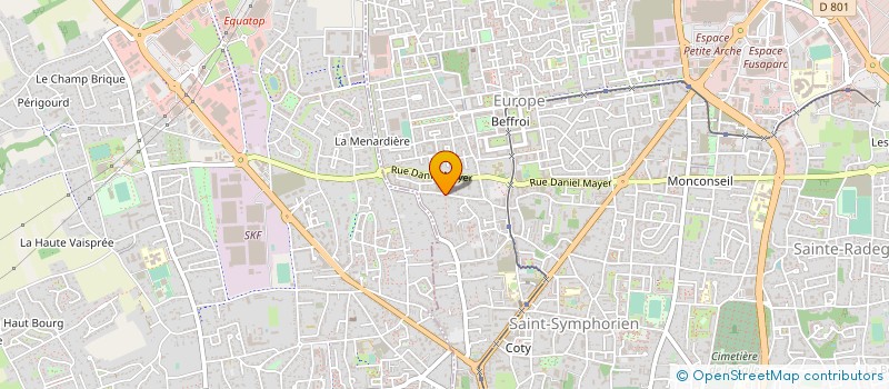 localisation de l'entreprise MONSIEUR REGIS RADUREAU  TOURS