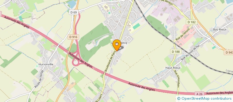 localisation de l'entreprise MONSIEUR REGIS RATEL  LILLERS