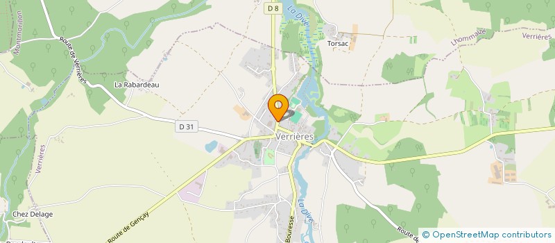 localisation de l'entreprise MONSIEUR REGIS REVEILLAULT  DIENNE