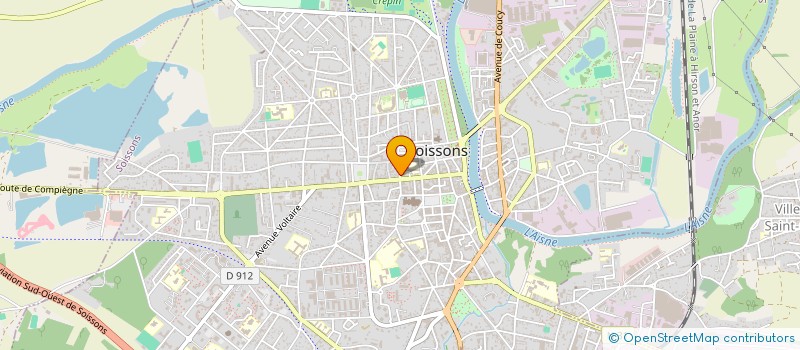localisation de l'entreprise MONSIEUR REGIS RICHARD à SOISSONS