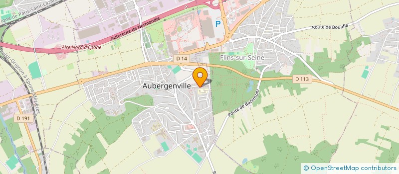 localisation de l'entreprise MONSIEUR REGIS RISTAT  AUBERGENVILLE