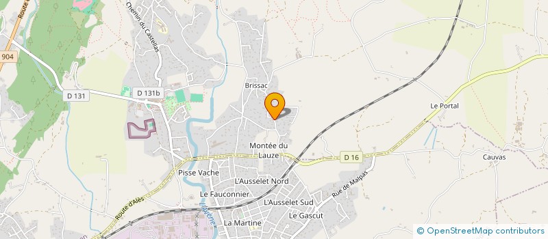 localisation de l'entreprise MONSIEUR REGIS ROLLIN  ALES