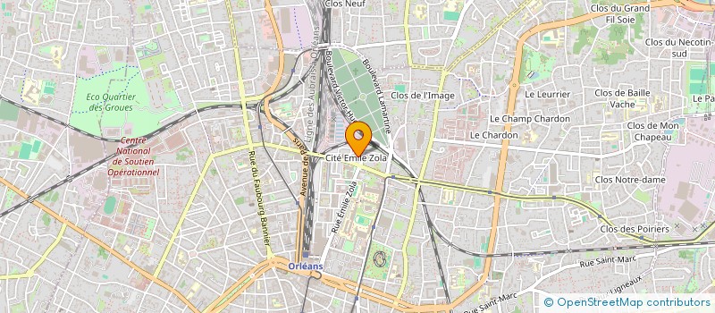 localisation de l'entreprise MONSIEUR REGIS ROLLIN à ORLEANS