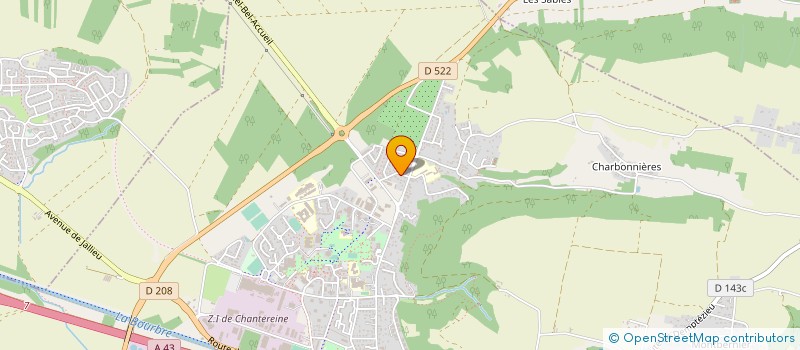 localisation de l'entreprise MONSIEUR REGIS ROMO à BOURGOIN-JALLIEU