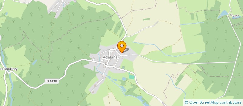 localisation de l'entreprise MONSIEUR REGIS ROSZAK  ADELANS-ET-LE-VAL-DE-BITHAINE