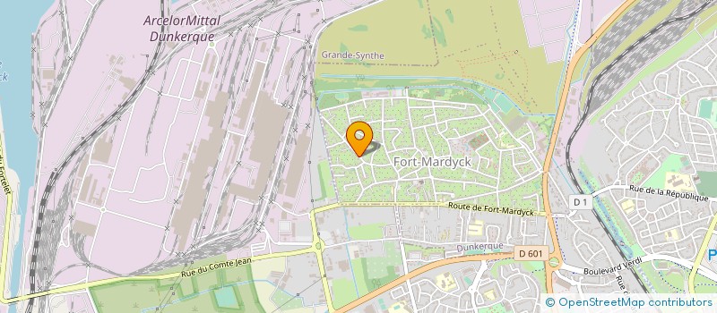 localisation de l'entreprise MONSIEUR REGIS ROUBLIC à DUNKERQUE