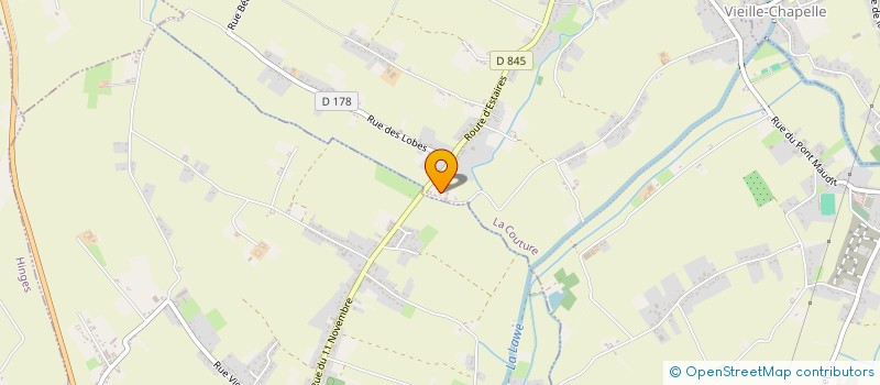 localisation de l'entreprise MONSIEUR REGIS ROUSSEL à LA COUTURE