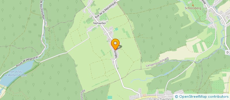 localisation de l'entreprise MONSIEUR REGIS RUCH  UTTENHOFFEN