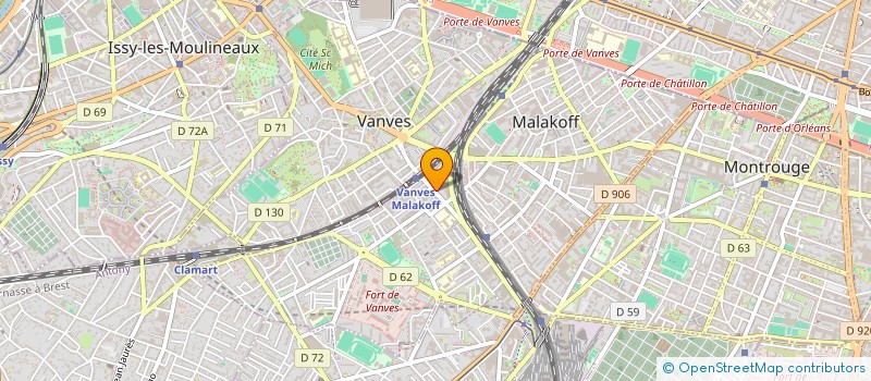 localisation de l'entreprise MONSIEUR REGIS RUELLAN à MALAKOFF