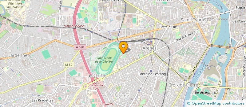 localisation de l'entreprise MONSIEUR REGIS SAINT MARTIN à TOULOUSE
