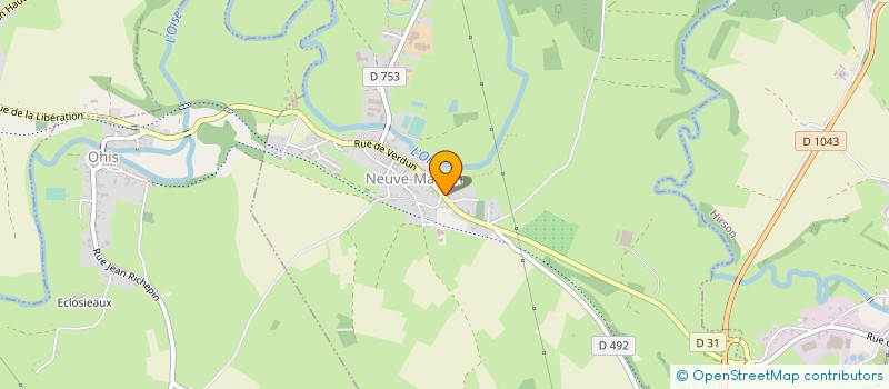 localisation de l'entreprise MONSIEUR REGIS SALLIOT  LUZOIR