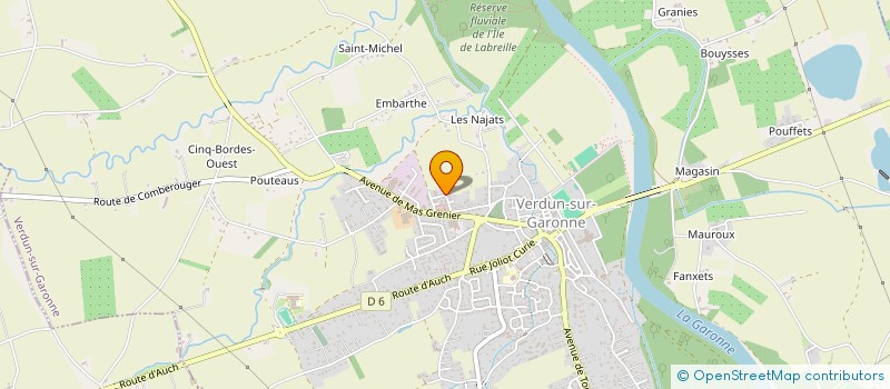 localisation de l'entreprise MONSIEUR REGIS SAUNARD à ALBI