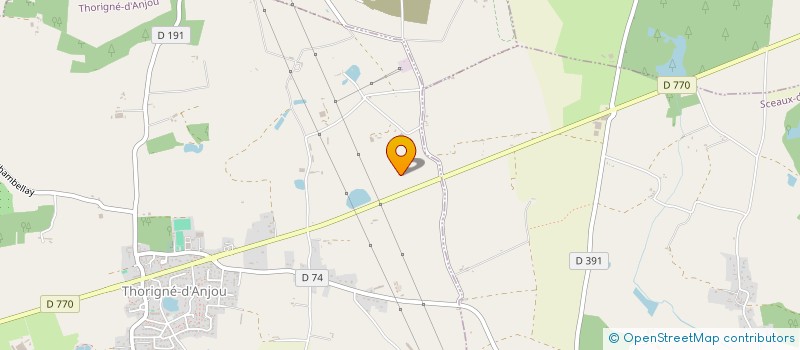 localisation de l'entreprise MONSIEUR REGIS SCHMITT  THORIGNE-D ANJOU