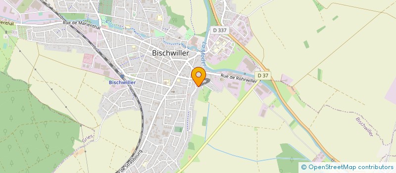 localisation de l'entreprise MONSIEUR REGIS SCHUSTER  BISCHWILLER