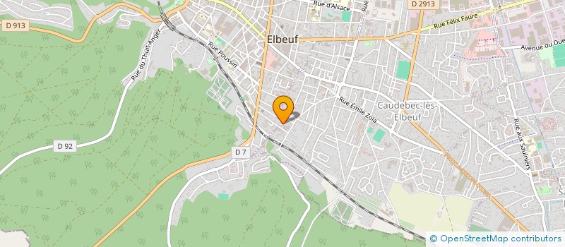 localisation de l'entreprise MONSIEUR REGIS SOENEN  CAUDEBEC-LES-ELBEUF