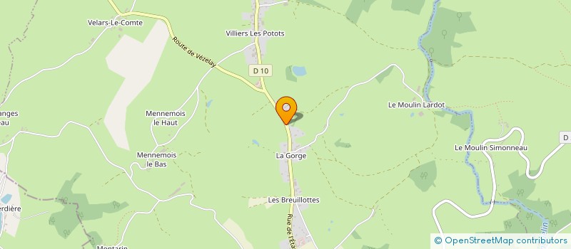 localisation de l'entreprise MONSIEUR REGIS SOILLY  QUARRE-LES-TOMBES