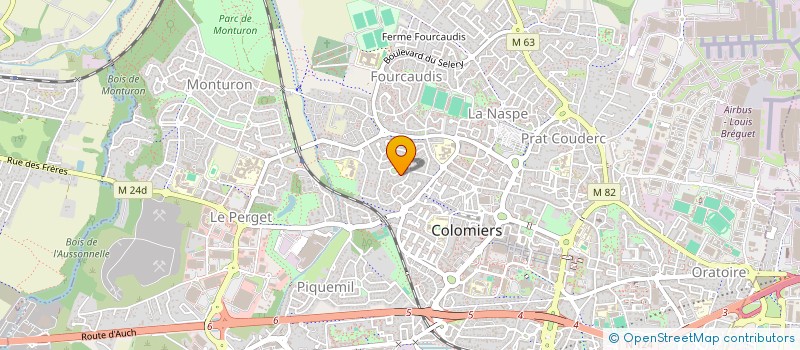 localisation de l'entreprise MONSIEUR REGIS SOULA à COLOMIERS